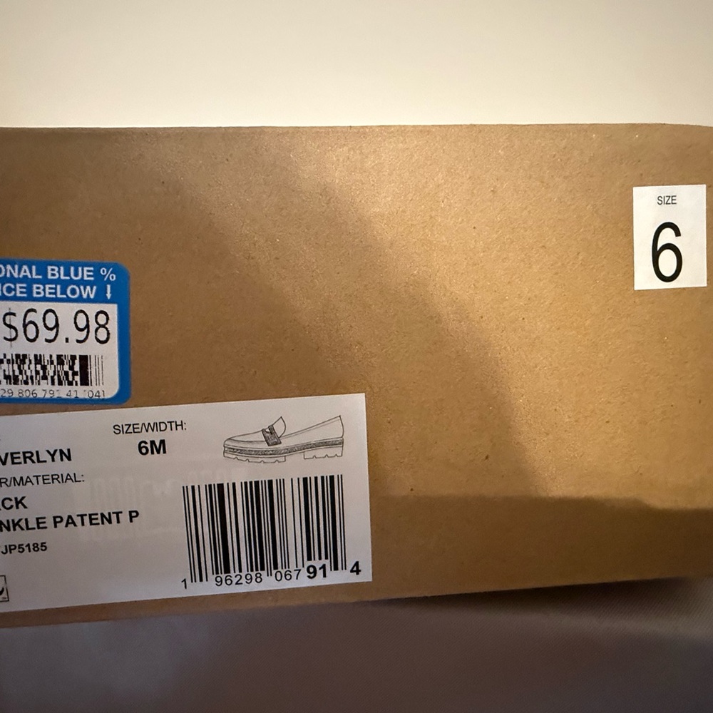 Jessica Simpson Rhinestone Loafers Size 6 - Picture 11 of 13